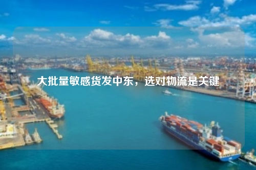大批量敏感货发中东，选对物流是关键