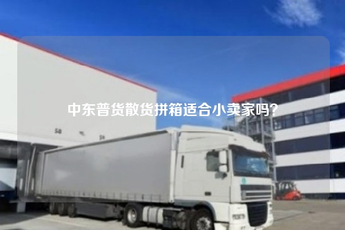 中东普货散货拼箱适合小卖家吗？