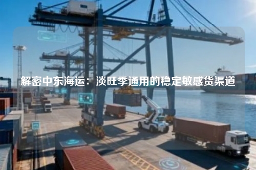 解密中东海运：淡旺季通用的稳定敏感货渠道