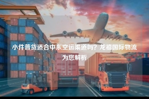 小件普货适合中东空运渠道吗?龙禧国际物流为您解析