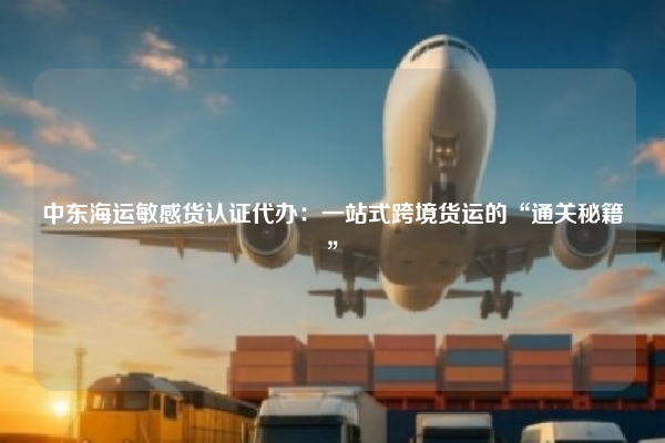 中东海运敏感货认证代办：一站式跨境货运的“通关秘籍”