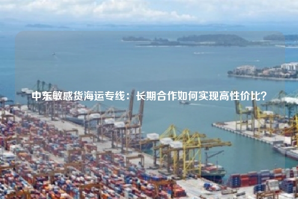 中东敏感货海运专线：长期合作如何实现高性价比？