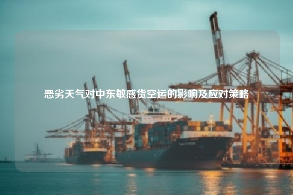 恶劣天气对中东敏感货空运的影响及应对策略