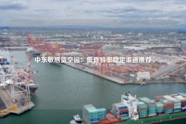 中东敏感货空运：低查验率稳定渠道推荐