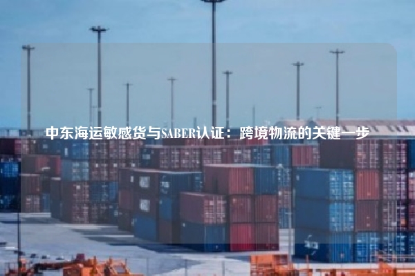 中东海运敏感货与SABER认证：跨境物流的关键一步